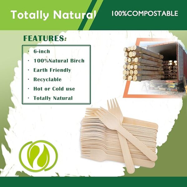 Wooden Disposable Forks