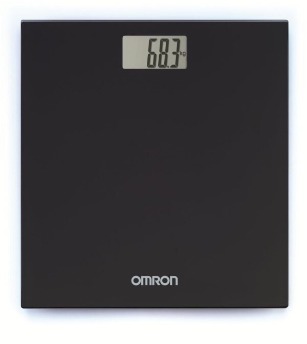 Omron HN 289 (Black) Automatic Personal Digital Weight Machine With Large LCD Display and 4 Sensor Technology For Accurate Weight Measurement